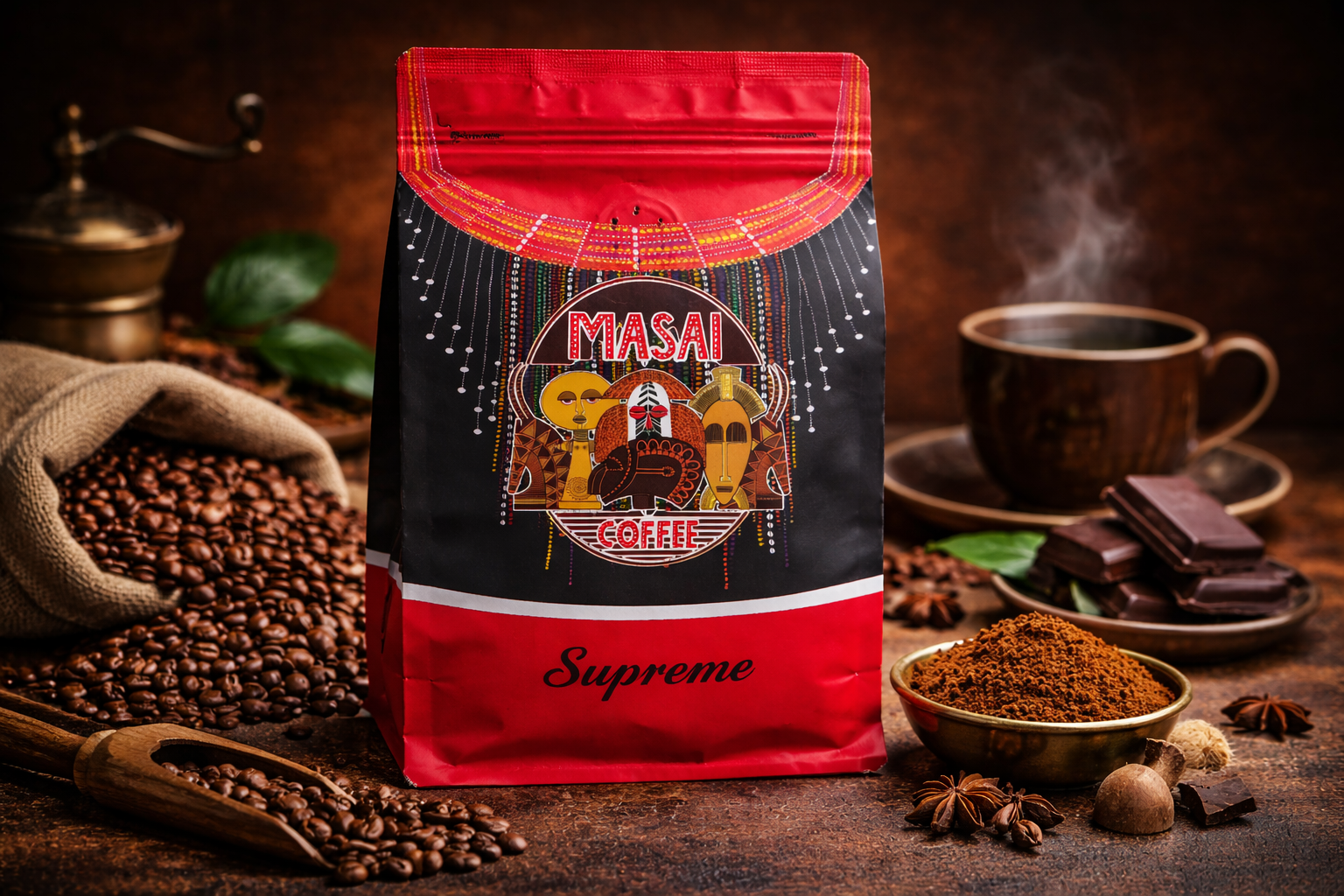 Masai Coffee Supreme – Premium Kenyan Blend